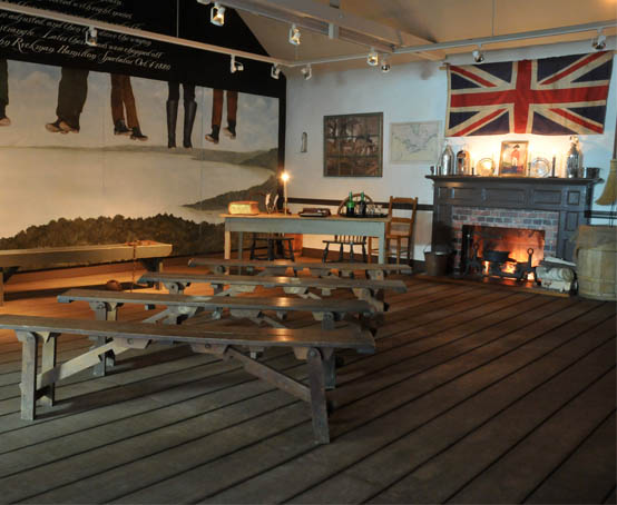 1800's Courtroom.