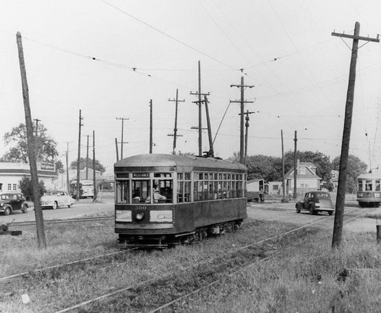 Hamilton Radial Electric Railway cars and tracks.