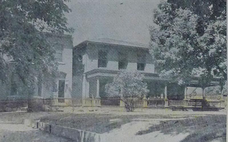 Jewish Youth Centre, John Street Building, 1941, street view.