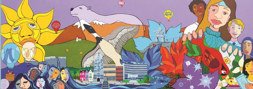 Journey of Hope mural.