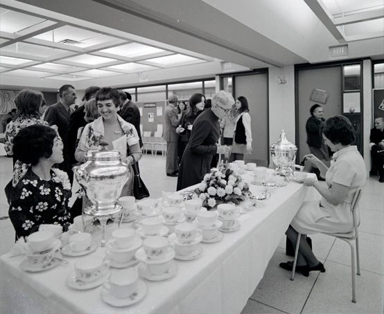 Sir John A. Macdonald Secondary School Opening Ceremonies refreshments 1970.
