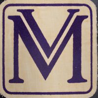 Viscount Montgomery letter 'M' School Patch.