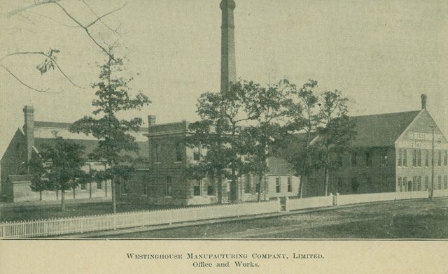 Westinghouse office and works.