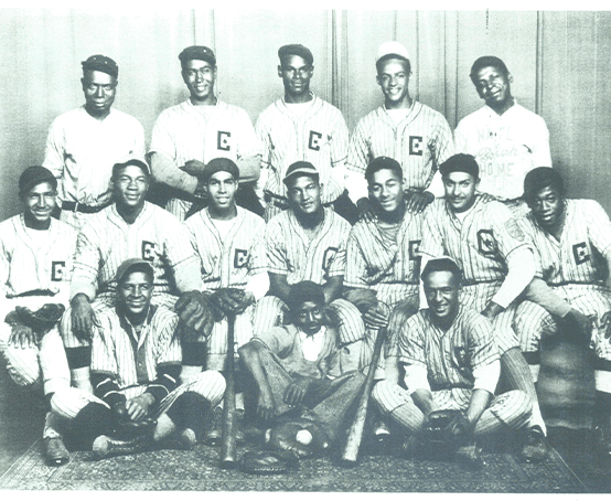 Fifteen Chatham Coloured All-Stars baseball players.