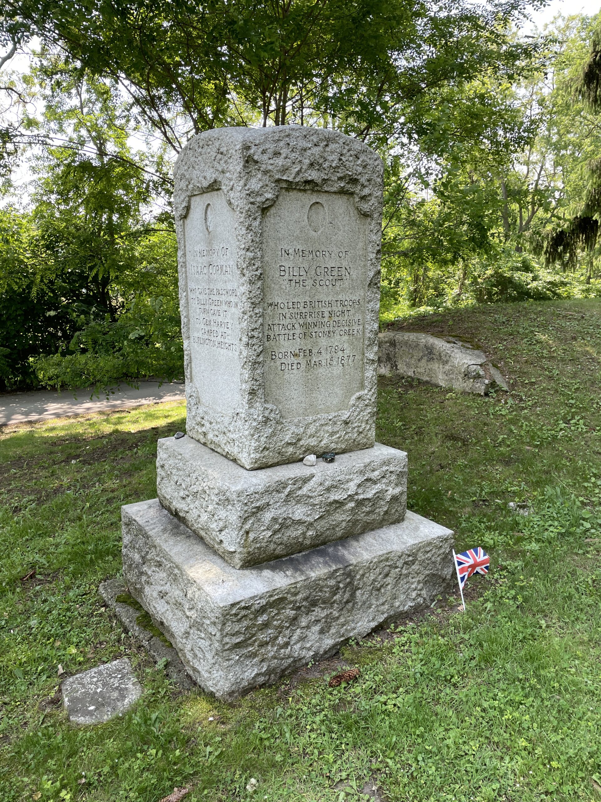 Stoney Creek Cemetery Tour