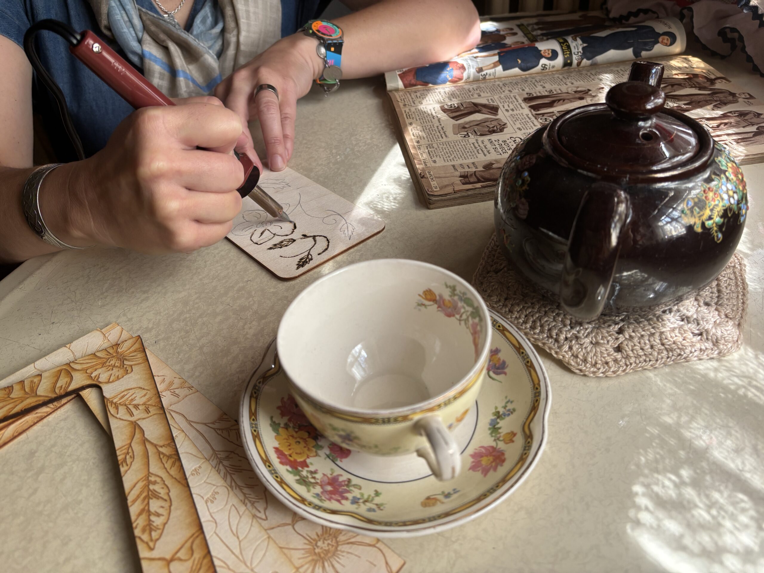 Heritage Workshop Series: Pyrography and Painting